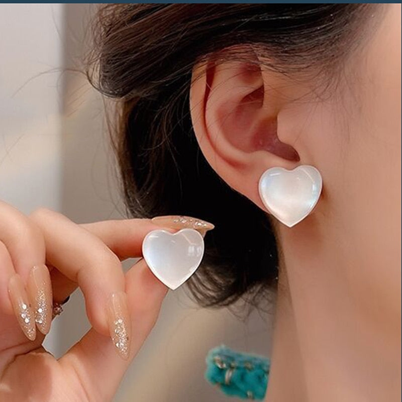 TRENDY U-shaped Earrings Dainty - Orchid Unique