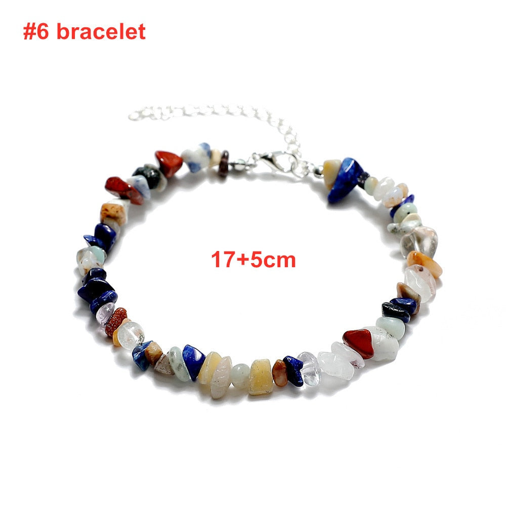 Bohemia Beaded Necklace/Bracelet Set - Orchid Unique