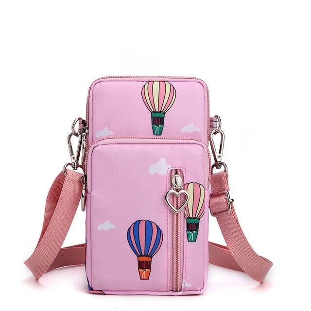 Universal Mobile Phone Bag and Case Wallet - Orchid Unique