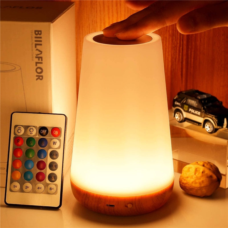 Table Sensor Control Colorful Lamp - Orchid Unique