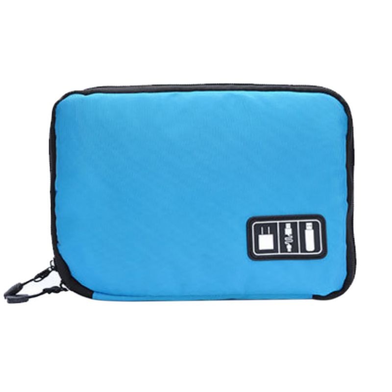 Travel Portable Digital USB Cable Bag - Orchid Unique