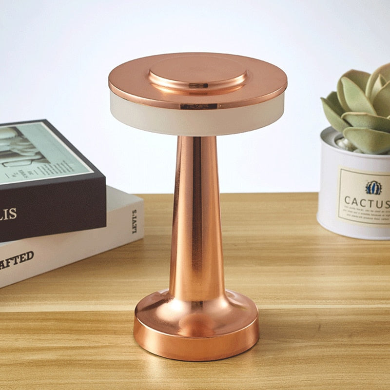 Touch Led Charging Table Lamp - Orchid Unique