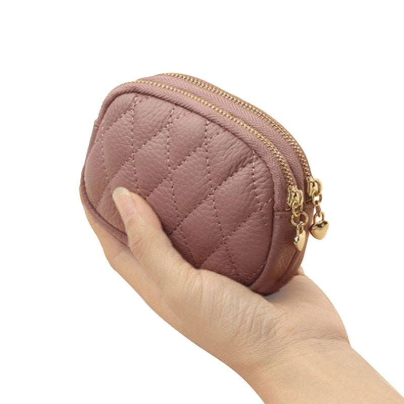 Genuine Leather Wallet - Orchid Unique