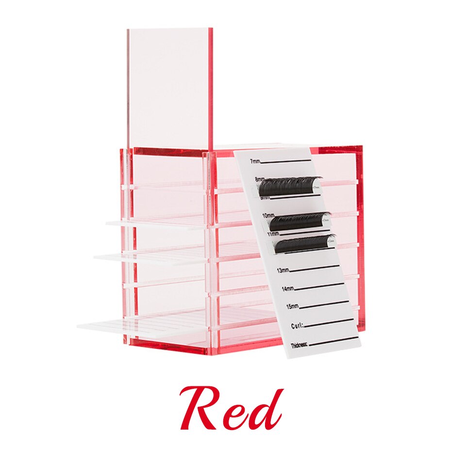 Acrylic Eyelash Extension Storage Box - Orchid Unique