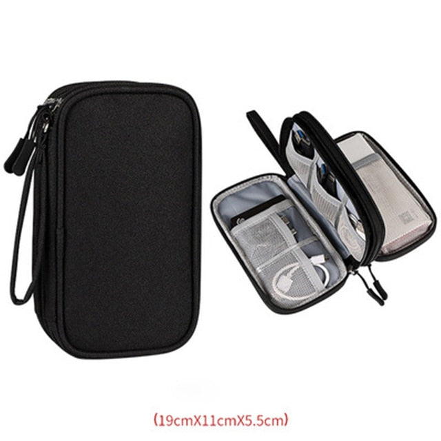 Travel Organizer & Cable Storage Bag - Orchid Unique