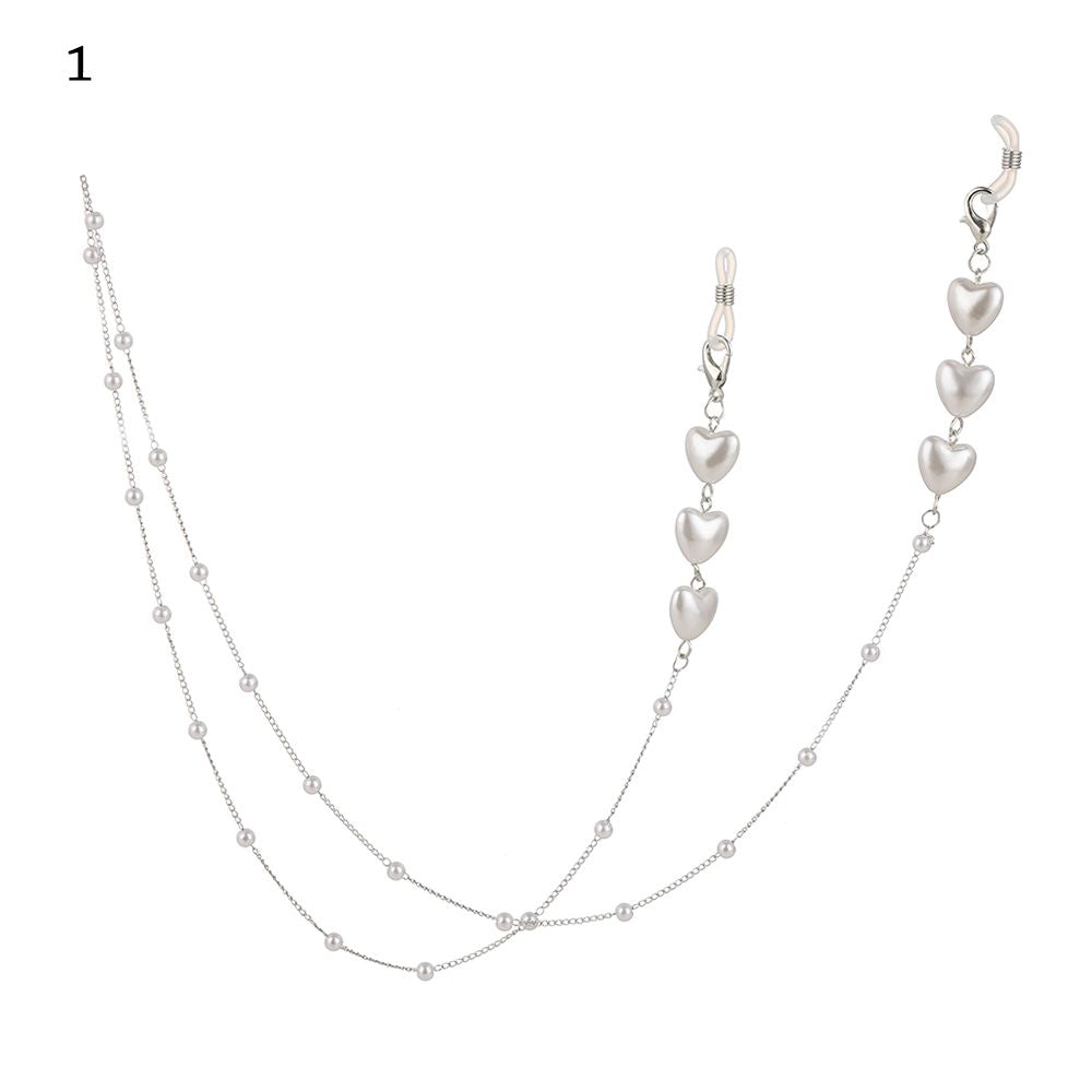 Colorful Crystal Beaded Sunglasses Chains - Orchid Unique