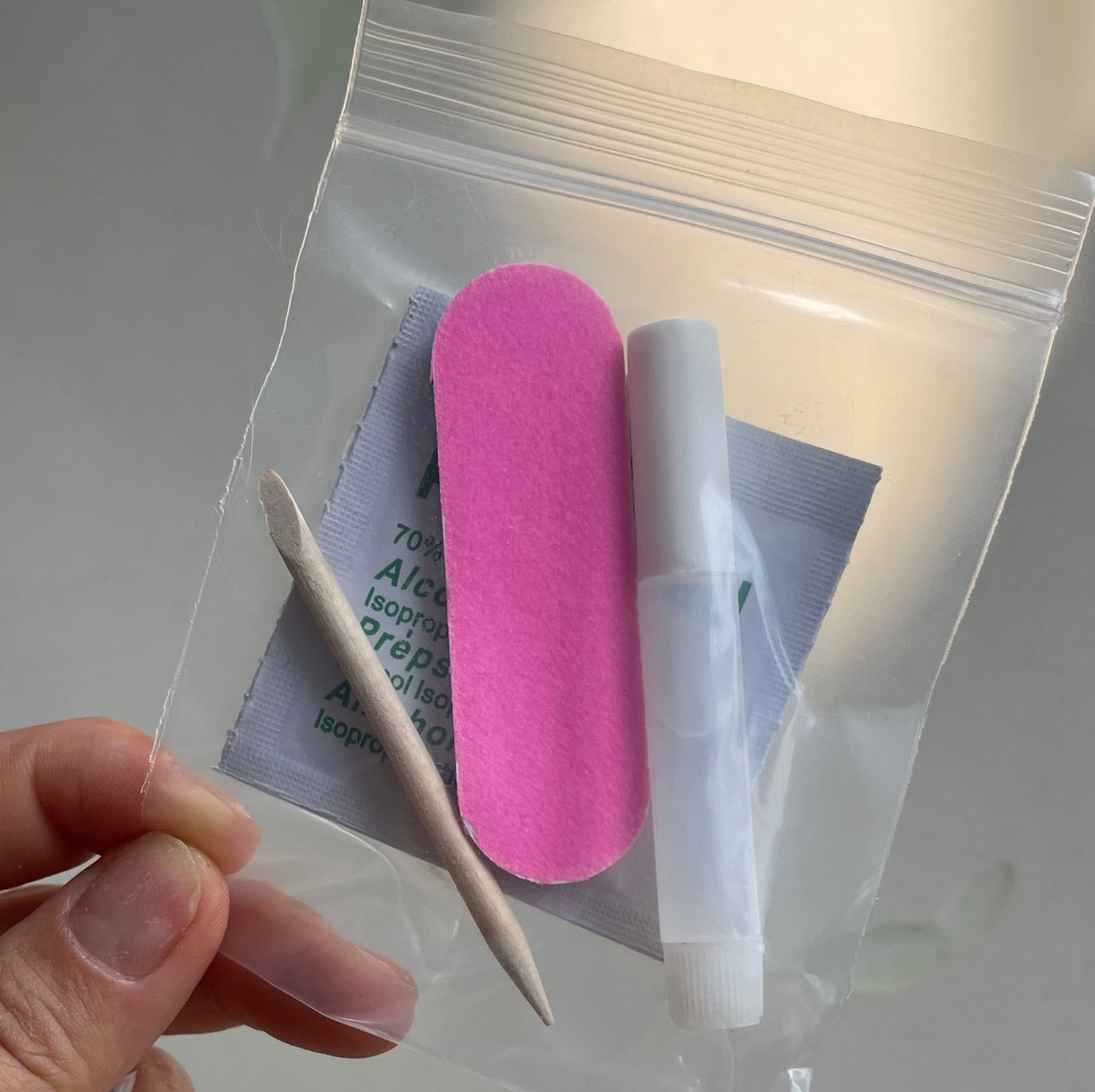 Long False Nails Tips - Orchid Unique