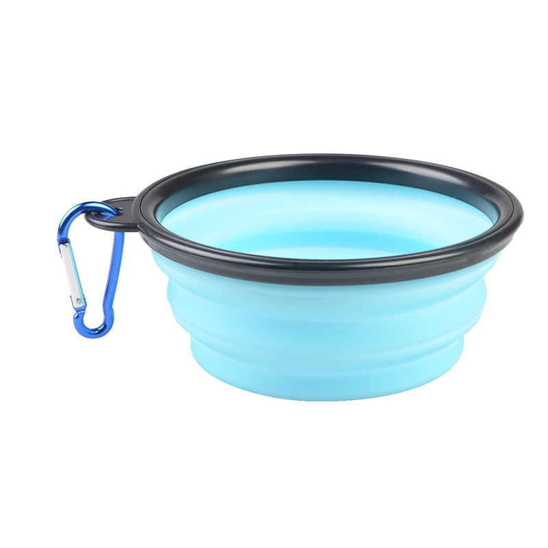 Collapsible Pet Folding Silicone Bowl - Orchid Unique