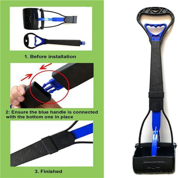 Long handle dog pooper scope - Orchid Unique