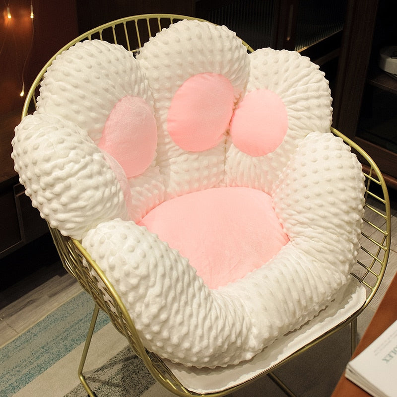 kawaii Paw Pillow Seat Cushion - Orchid Unique