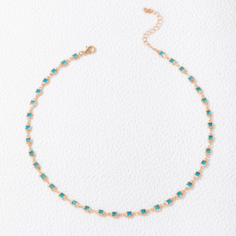 Bohemian Colorful Beaded Necklace - Orchid Unique