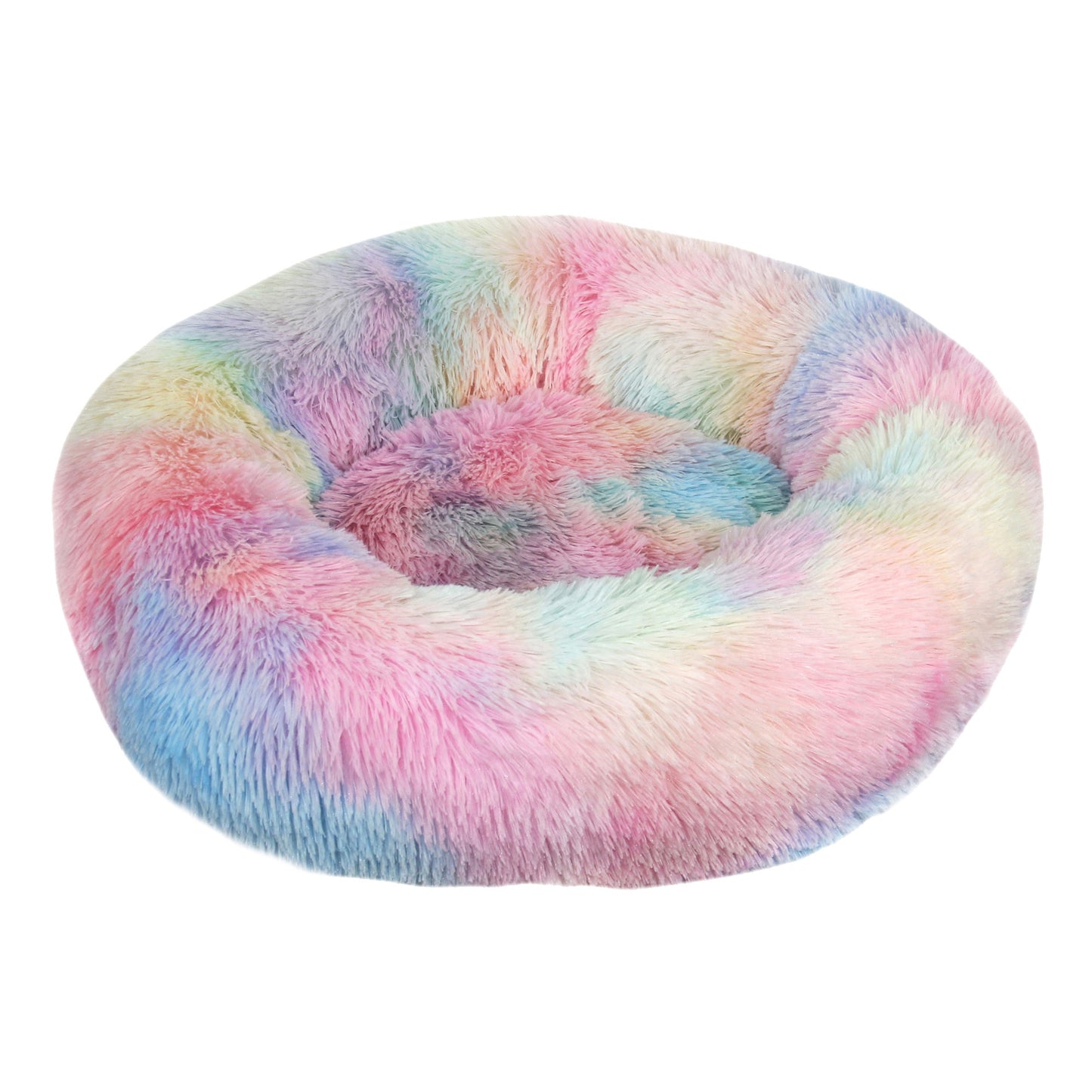 Pet Bed Comfortable Donut Cuddler - Orchid Unique