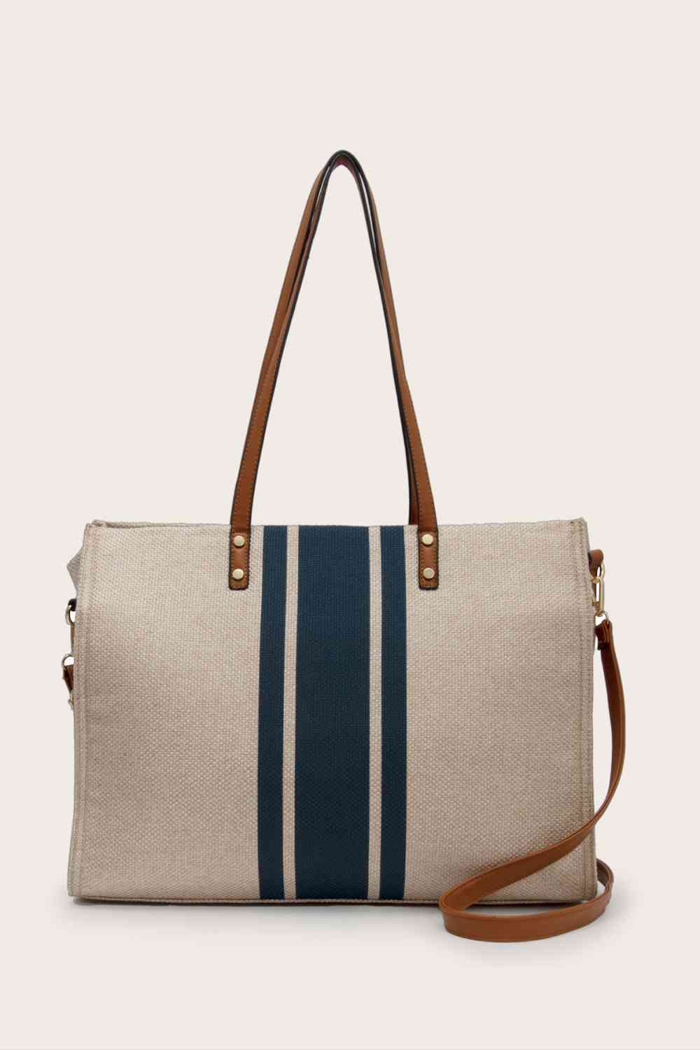 Striped Tote Bag - Orchid Unique Bag size: Oversize Material: Cotton, linen, polyester Product measurements: 16.5*5.5*12.2 in Khaki / One Size Striped Tote Bag Bag size: Oversize Material: Cotton, linen, polyester Product measurements: 16.5*5.5*12.2 in (Store description) 1 32133151 (Store description) 101300745948470 Khaki / One Size Orchid Unique