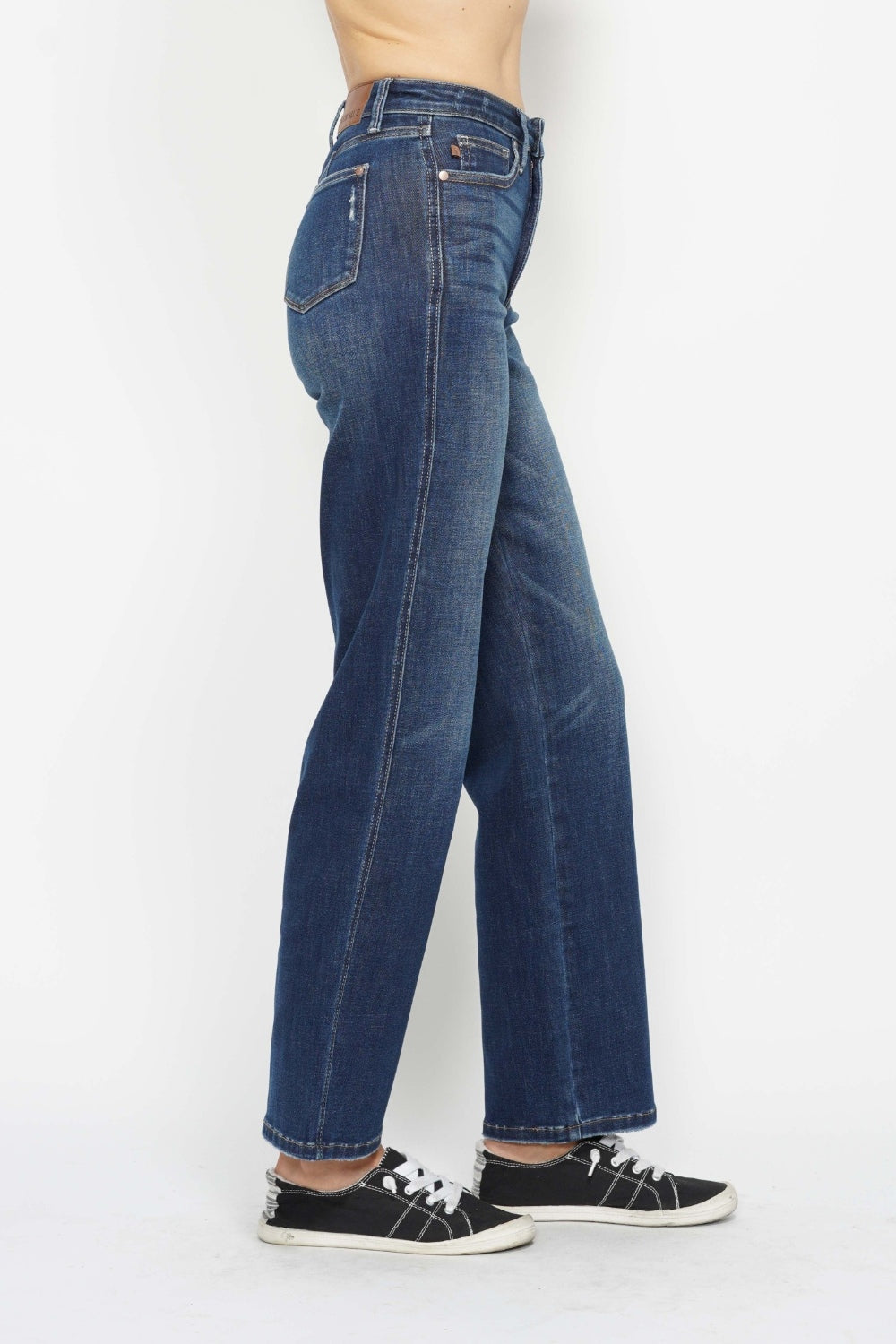 Judy Blue Full Size High Waist Tummy Control Jeans Orchid Unique 