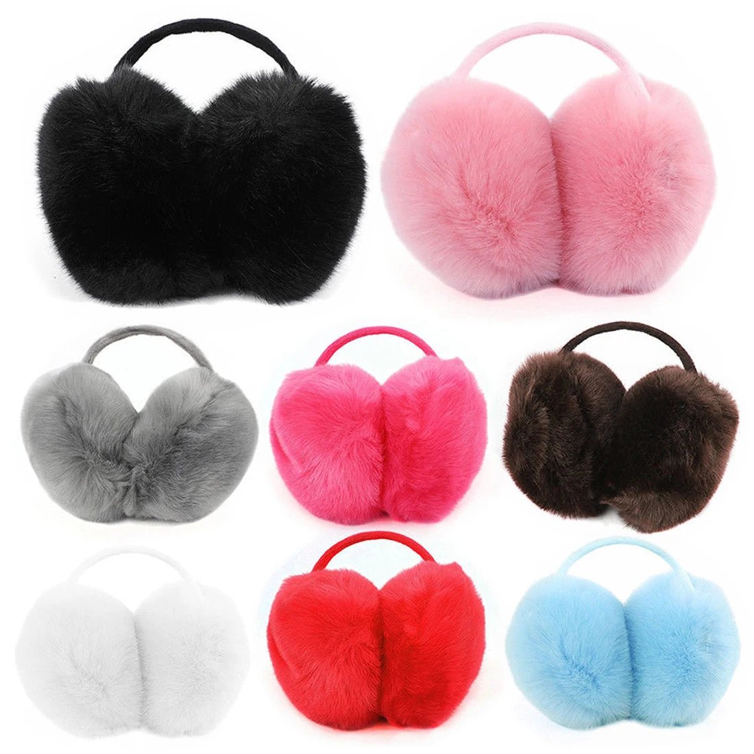 2024 Winter Faux Fur Earmuffs - Orchid Unique Orchid Unique 