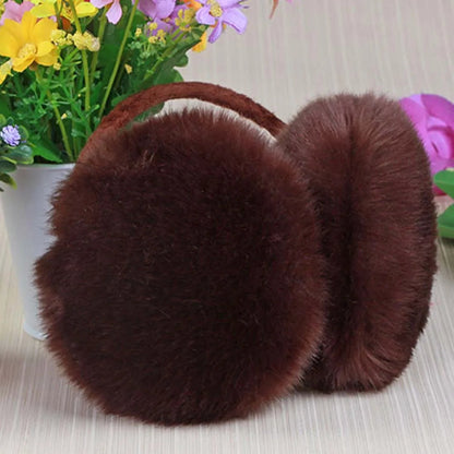 2024 Winter Faux Fur Earmuffs - Orchid Unique