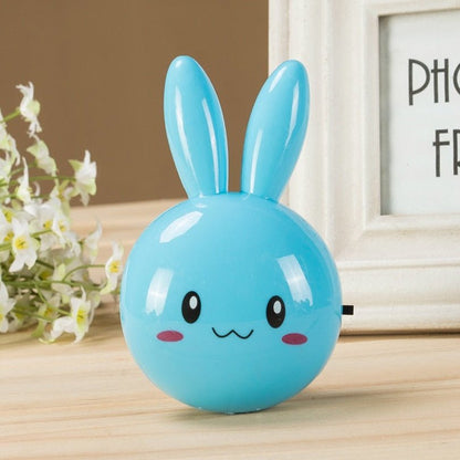 3 Colors LED Cartoon Rabbit Night Lamp - Orchid Unique