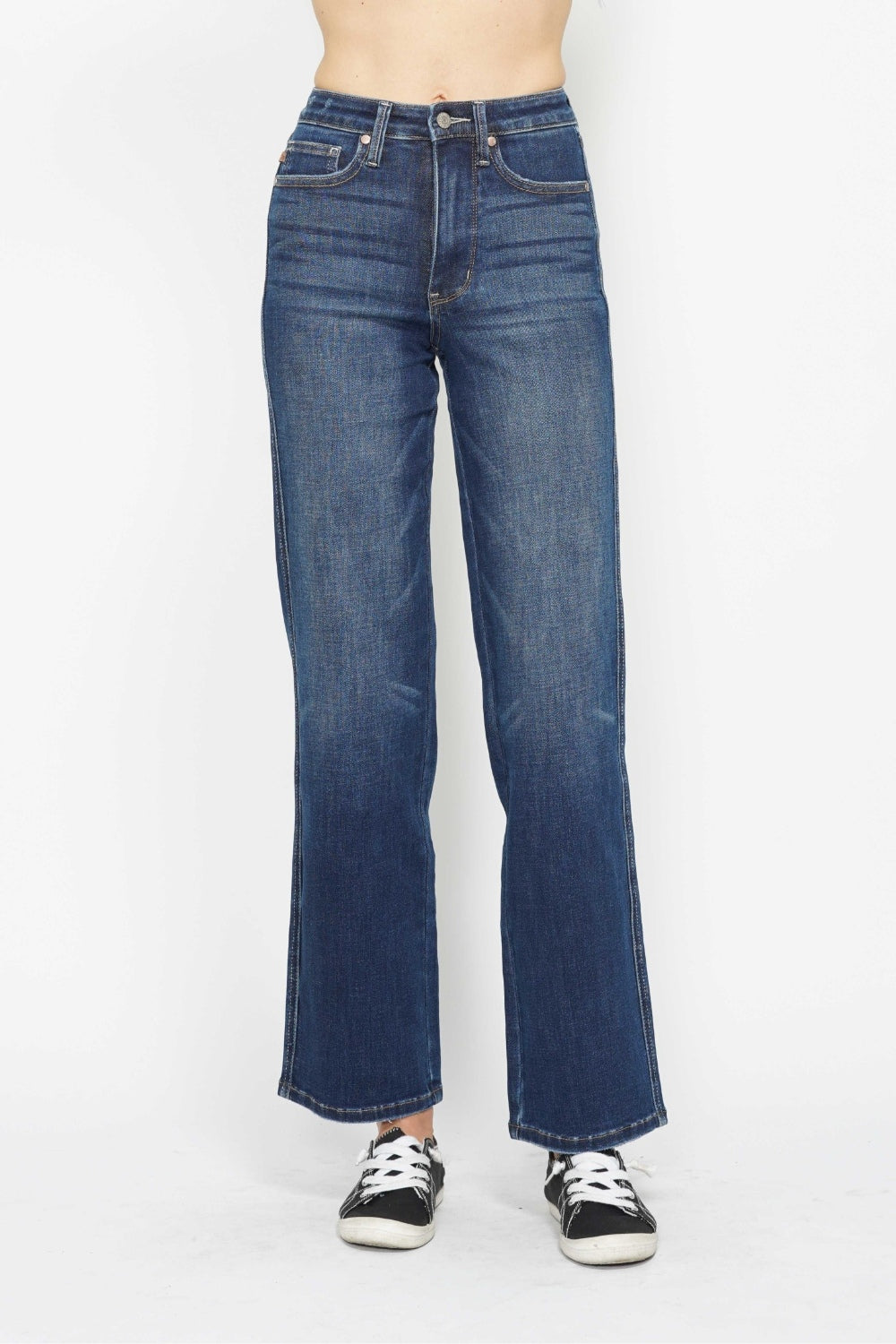 Judy Blue Full Size High Waist Tummy Control Jeans Orchid Unique 