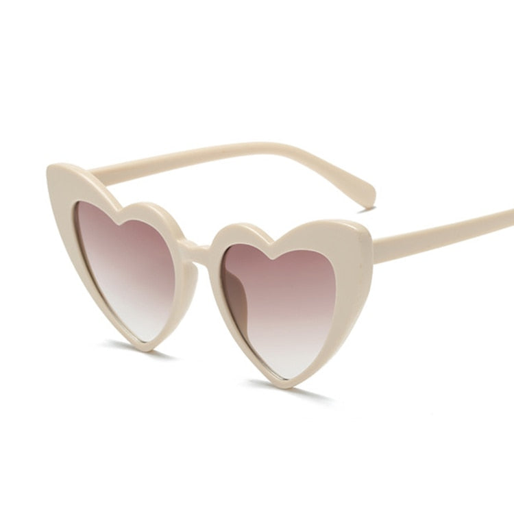 Pink Heart Brand Chic Sunglasses Orchid Unique 