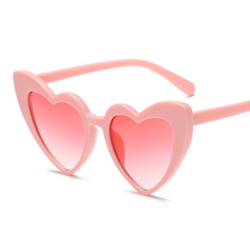 Pink Heart Brand Chic Sunglasses Orchid Unique 