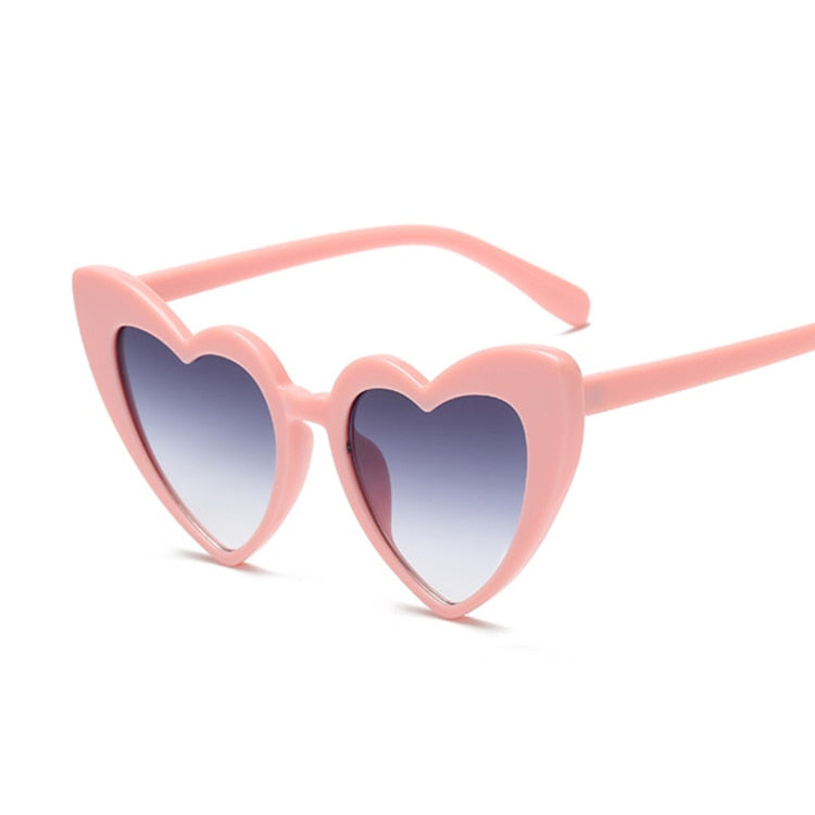 Pink Heart Brand Chic Sunglasses Orchid Unique 