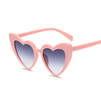 Pink Heart Brand Chic Sunglasses