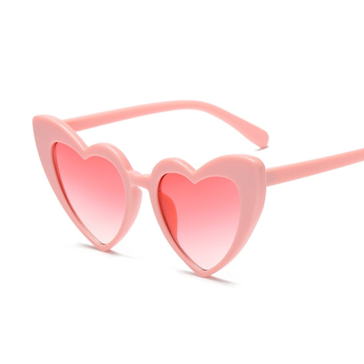 Pink Heart Brand Chic Sunglasses Orchid Unique 