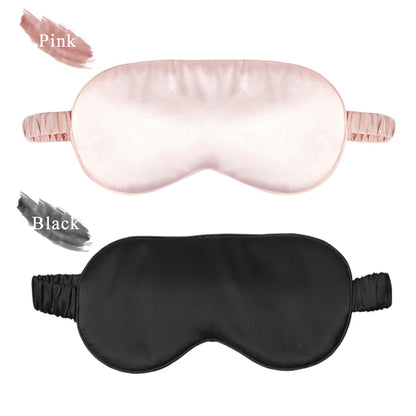 Luxury 100% Mulberry Silk Sleep Mask – Ultra-Soft Eye Shade for Deep Sleep