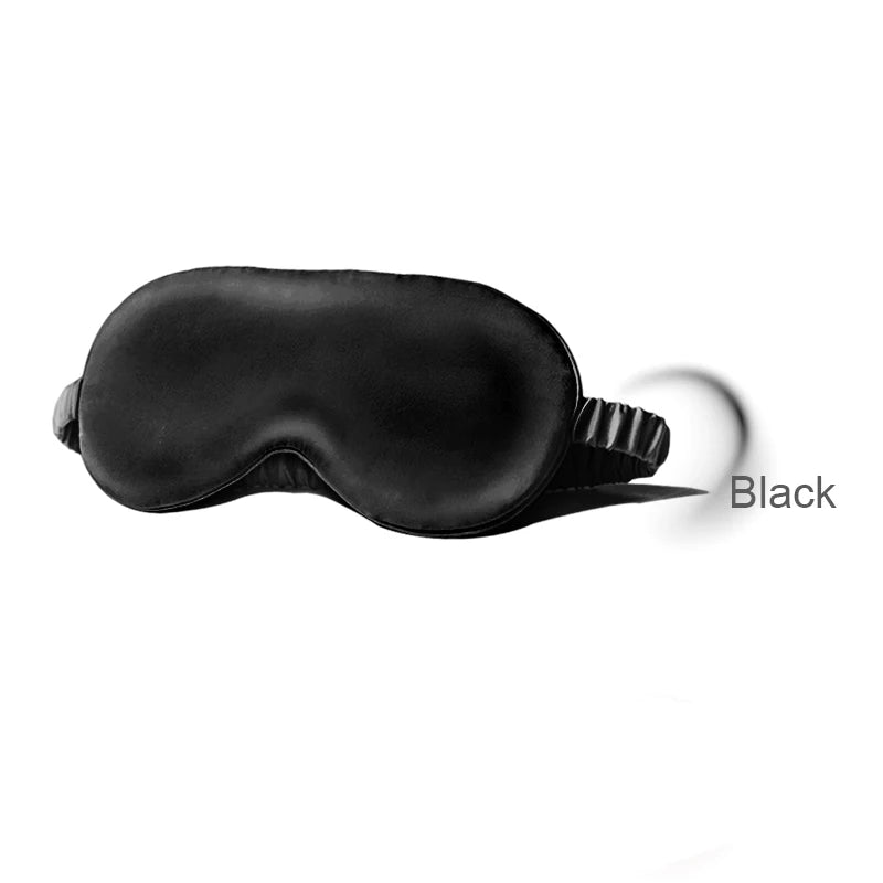 Luxury 100% Mulberry Silk Sleep Mask – Ultra-Soft Eye Shade for Deep Sleep