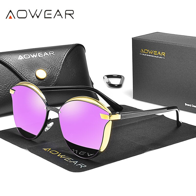 Stylish Cat Eye Sunglasses: Enhance Your Look, Protect with UV400 Lenses!