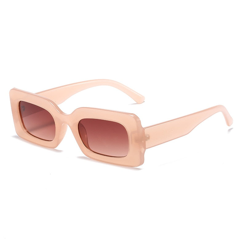 Vintage-inspired rectangle sunglasses Orchid Unique 