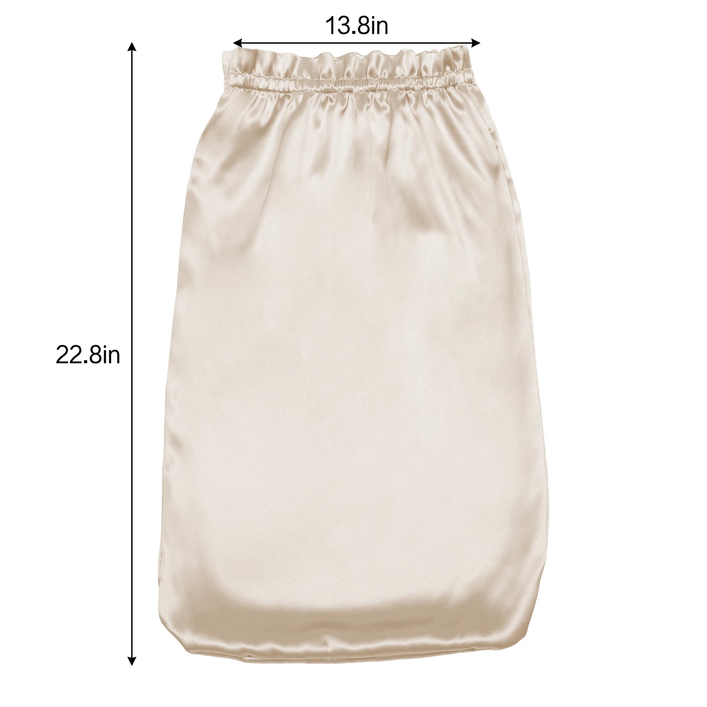 22 Momme Pure Mulberry Silk Sleep Bonnet – Long Curly Hair Cap