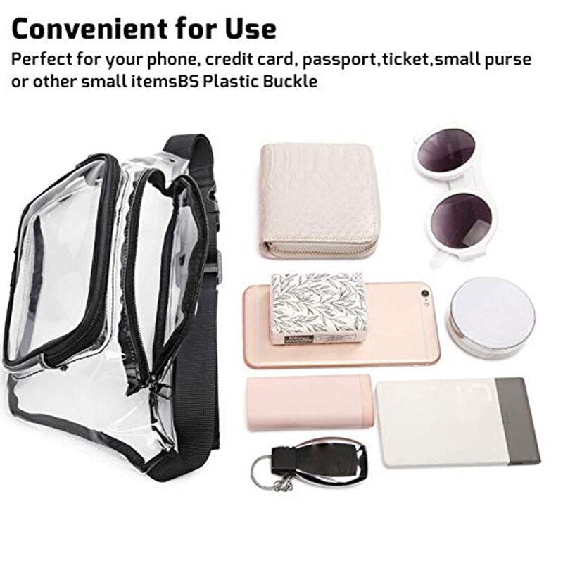 Secure Waist Pack Mini - Your Concert Essential for worry-free Belonging Protection! Orchid Unique 