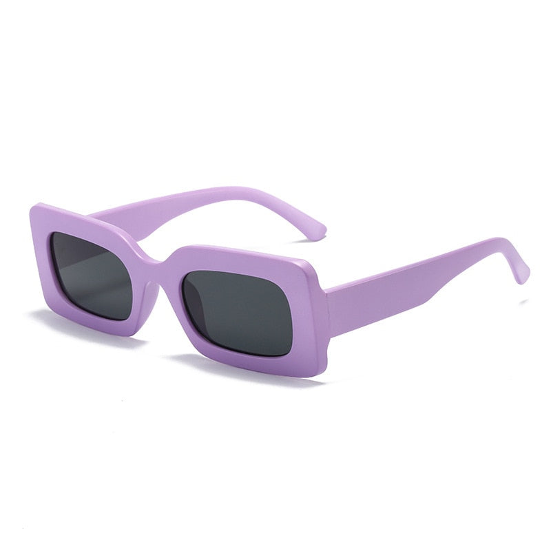 Vintage-inspired rectangle sunglasses Orchid Unique 