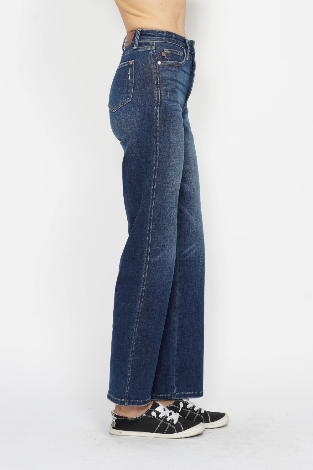 Judy Blue Full Size High Waist Tummy Control Jeans Orchid Unique 