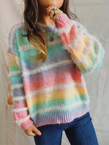 Fuzzy Cafe Ugly Christmas Sweater | Colorful & Cozy Knitwear | Orchid Unique