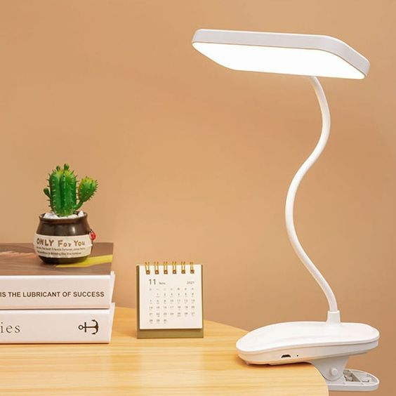 Flexible Table Lamp with Clip 360° - Orchid Unique 