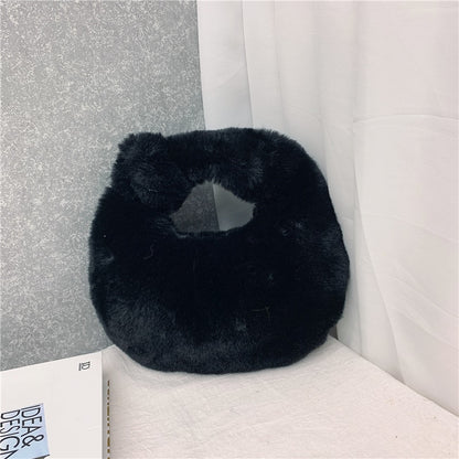 Fur Women's Furry Half Moon Bags - Orchid Unique 