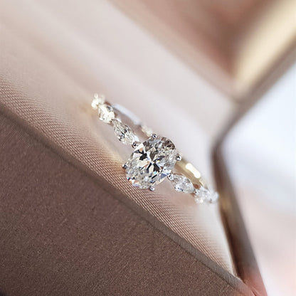 Dainty  Engagement Rings - Orchid Unique 