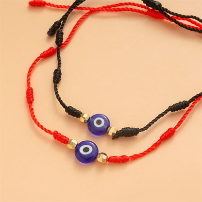 6Pcs Handmade Turkish Lucky Evil Eye Bracelets - Orchid Unique 