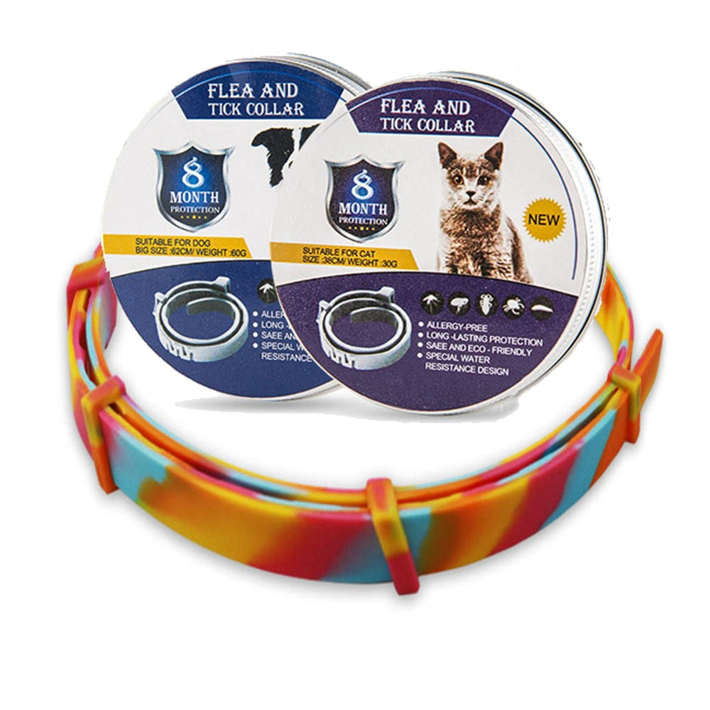 Adjustable Pet Collar Flea & Tick Prevention - Orchid Unique  Orchid Unique 