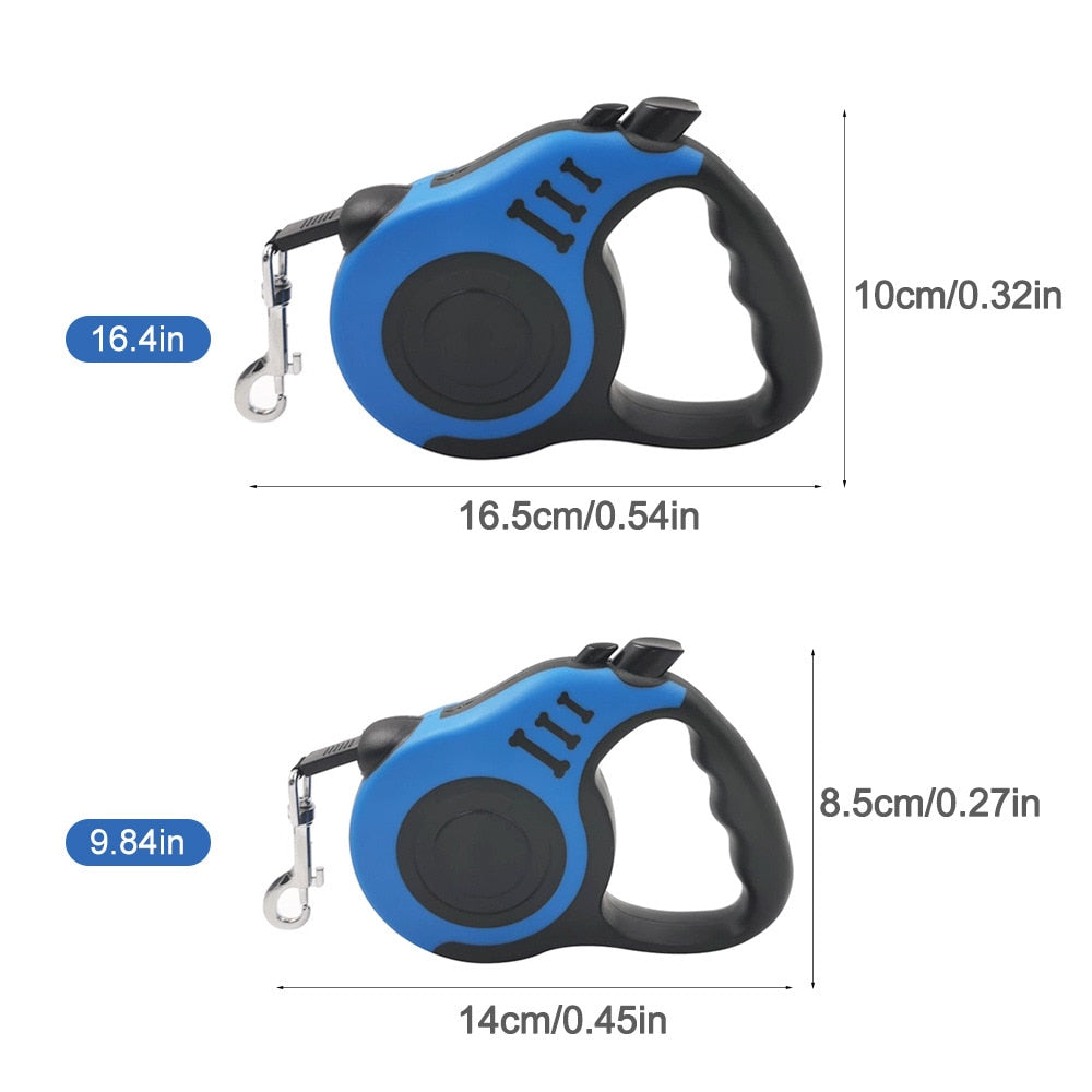 Retractable durable dog leash - Orchid Unique 