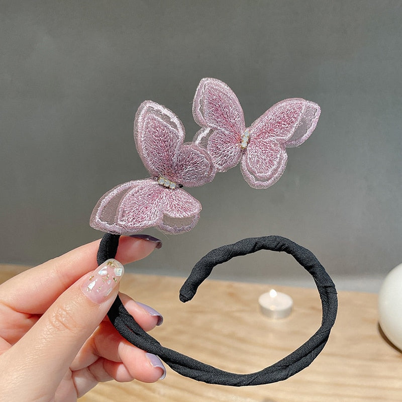 Magic Bow Clip Bun Curler Braider Hairstyle Twist Maker Tool Dount Twist Hair Accessories Styling Fashion - Orchid Unique  Orchid Unique 