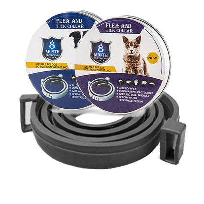 Adjustable Pet Collar Flea & Tick Prevention - Orchid Unique 