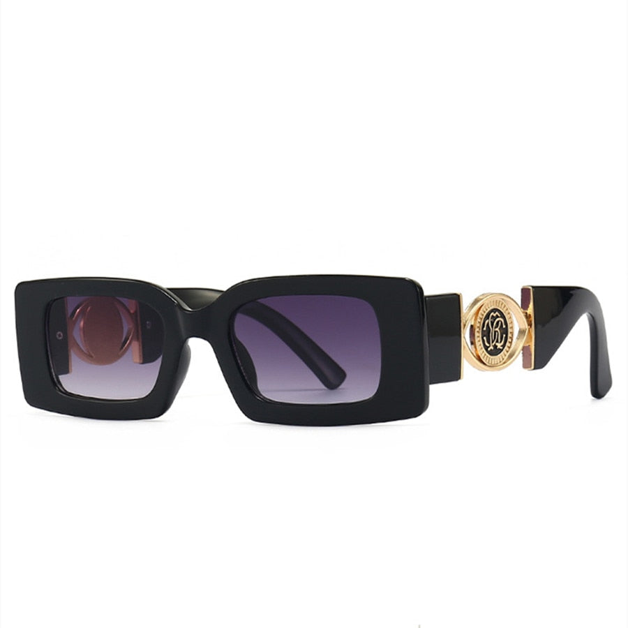 New Retro Square Sunglasses - Orchid Unique 