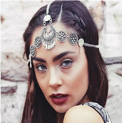 Boho Ethnic Forehead Head Chains - Orchid Unique 