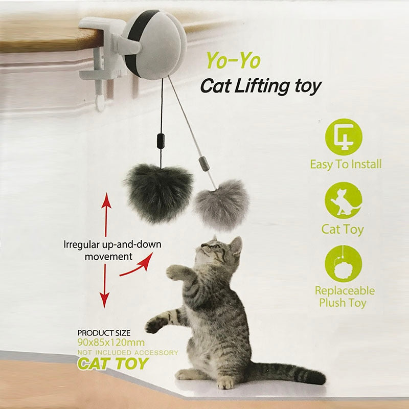 Electric Cat Toy Lifting Ball - Orchid Unique  Orchid Unique 