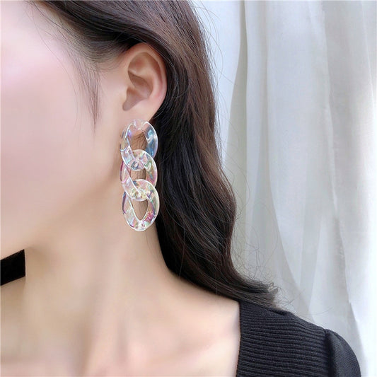 Trendy  Drop Earrings - Orchid Unique