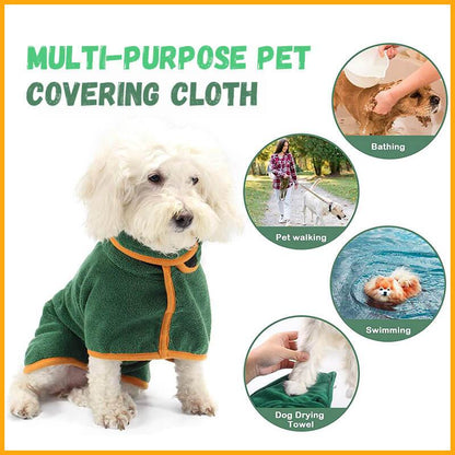 Pet Towel Bathrobe - Orchid Unique 