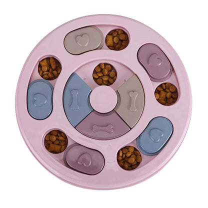 Dog Puzzle Toys Slow Feeder - Orchid Unique 